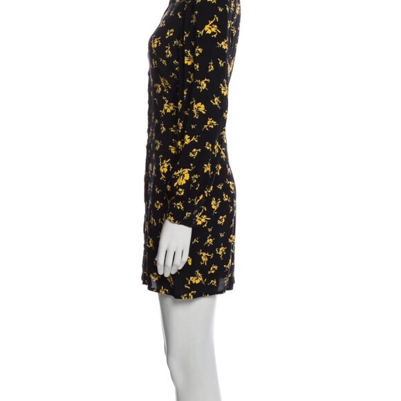 Ganni Floral Print Mini Dress NEW - Picture 7 of 8